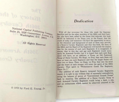 Vintage Military History Book, To The Regiment at Duckwells