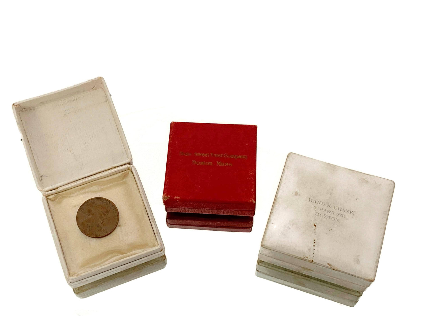 Antique Jewel Boxes Boston Jewelry Store Imprints at Duckwells