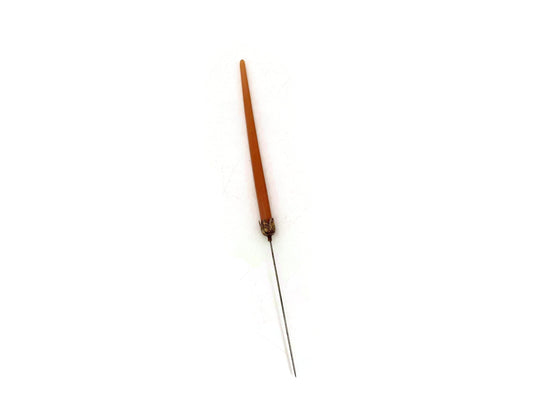 Antique Dark Yellow Hat Pin at Duckwells