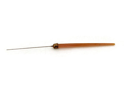 Antique Dark Yellow Hat Pin at Duckwells