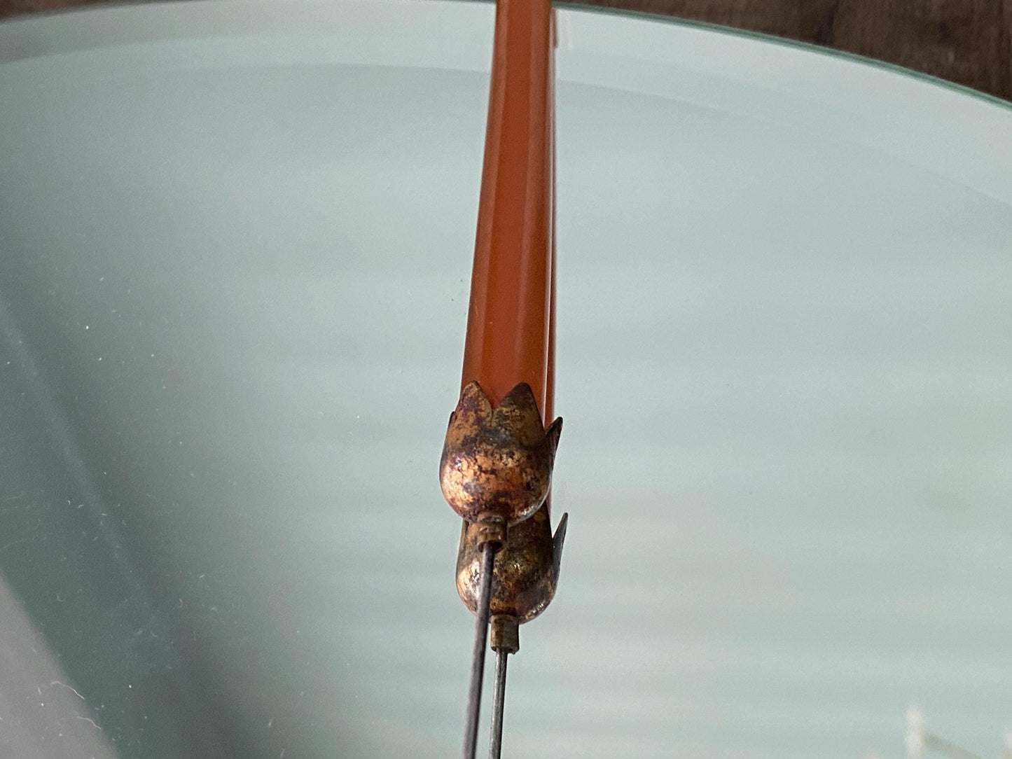 Antique Dark Yellow Hat Pin at Duckwells