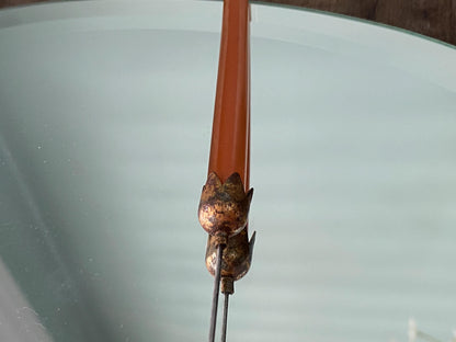 Antique Dark Yellow Hat Pin at Duckwells