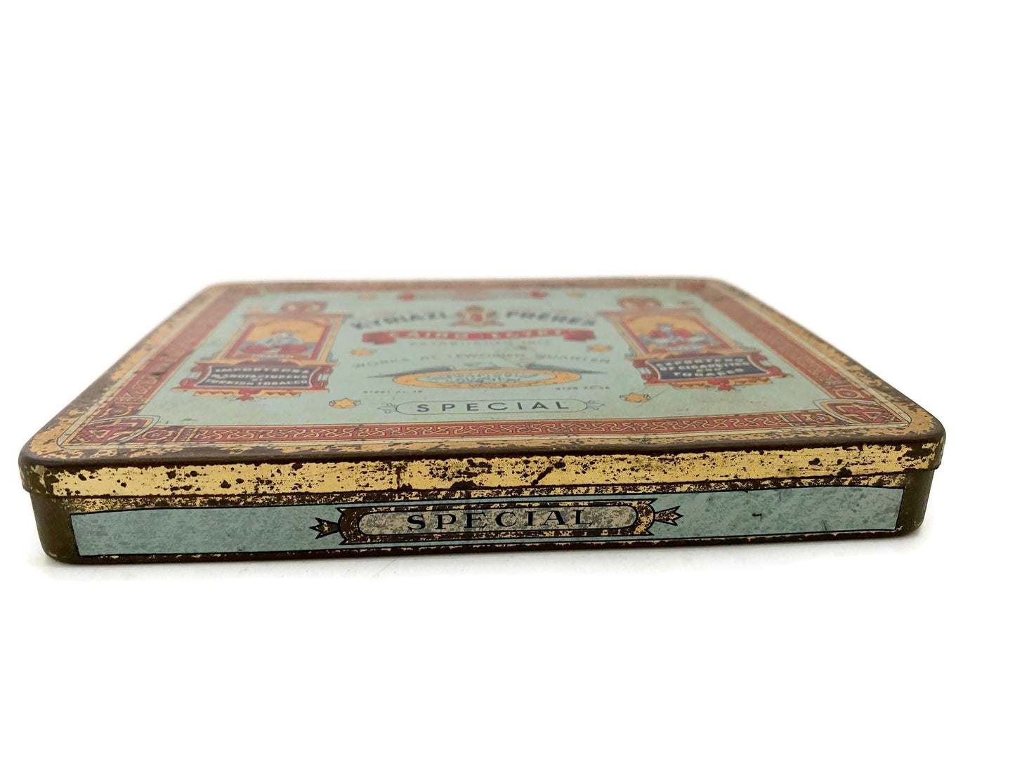 Antique Kyriazi Freres of Cairo Egypt Tin at Duckwells