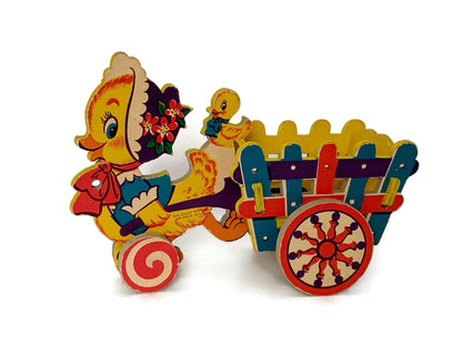 Vintage Toy Cart with Ducks by the Dolly Toy Company at Duckwells