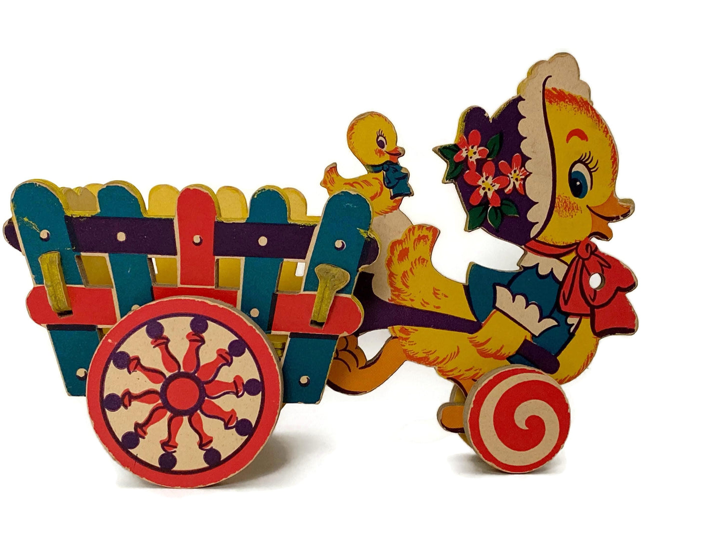 Vintage Toy Cart with Ducks by the Dolly Toy Company at Duckwells