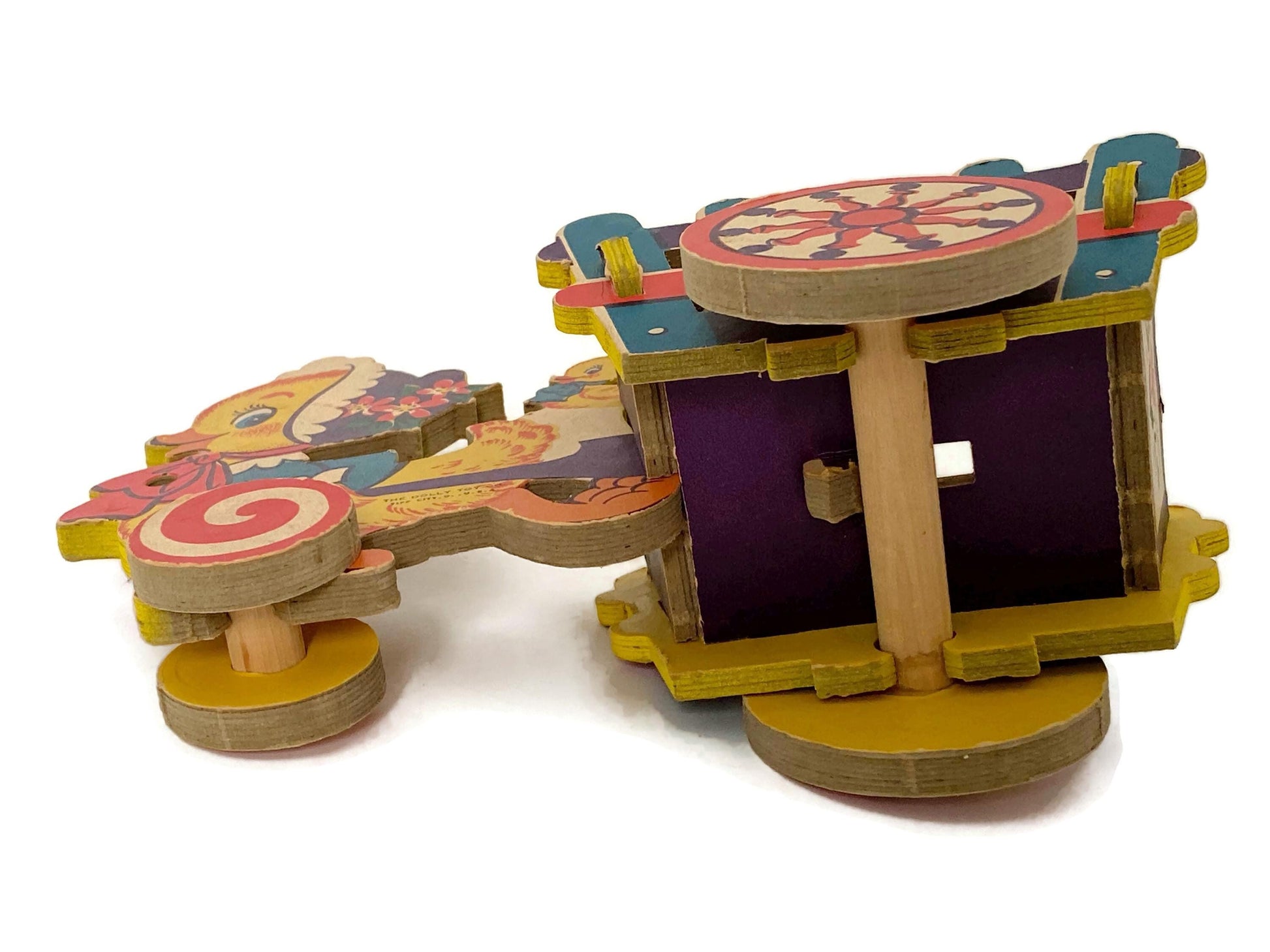 Vintage Toy Cart with Ducks by the Dolly Toy Company at Duckwells