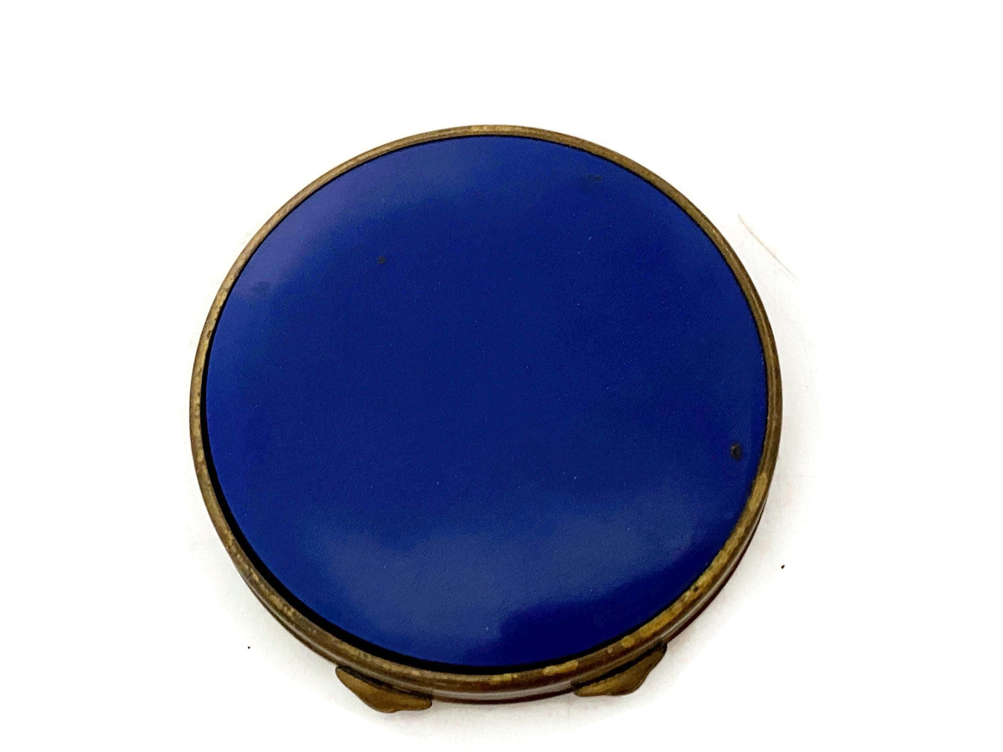 Midcentury Notre Dame Mirrored Compact at Duckwells