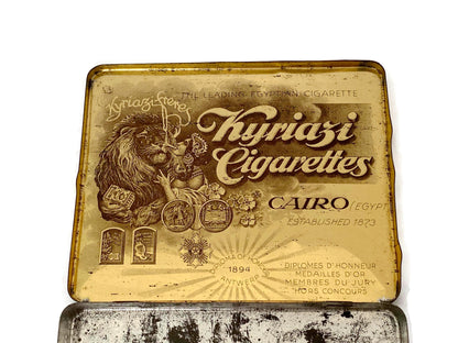 Antique Kyriazi Freres of Cairo Egypt Tin at Duckwells