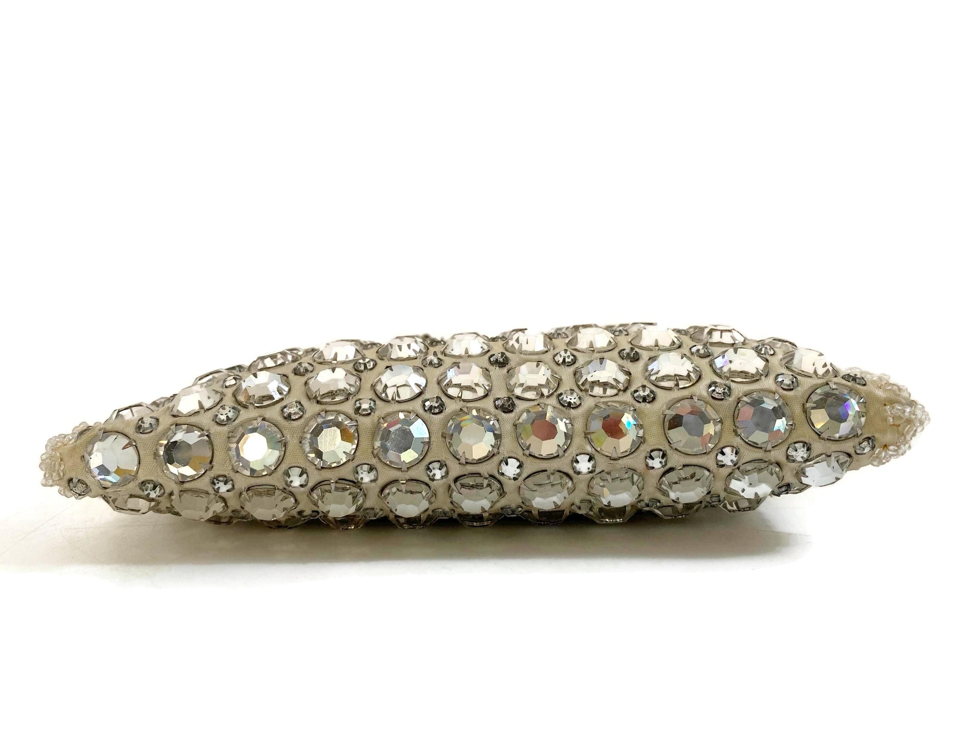 Vintage Rhinestone Beaded Evening Bag by Cyreld Paris at Duckwells