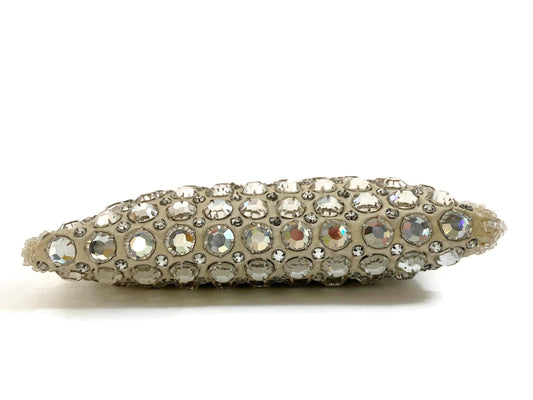 Vintage Rhinestone Beaded Evening Bag by Cyreld Paris