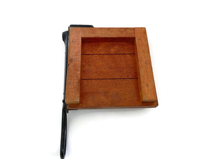 Antique Small Paper Cutter by Milton Bradley at Duckwells
