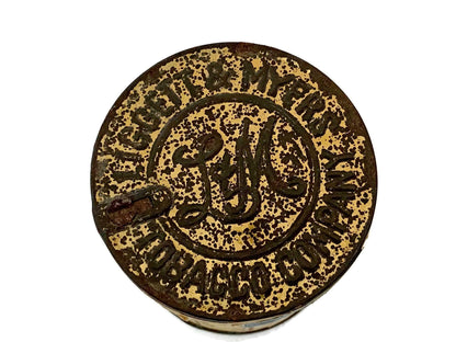 Antique Tobacco Tin, Fatima Turkish Cigarettes at Duckwells