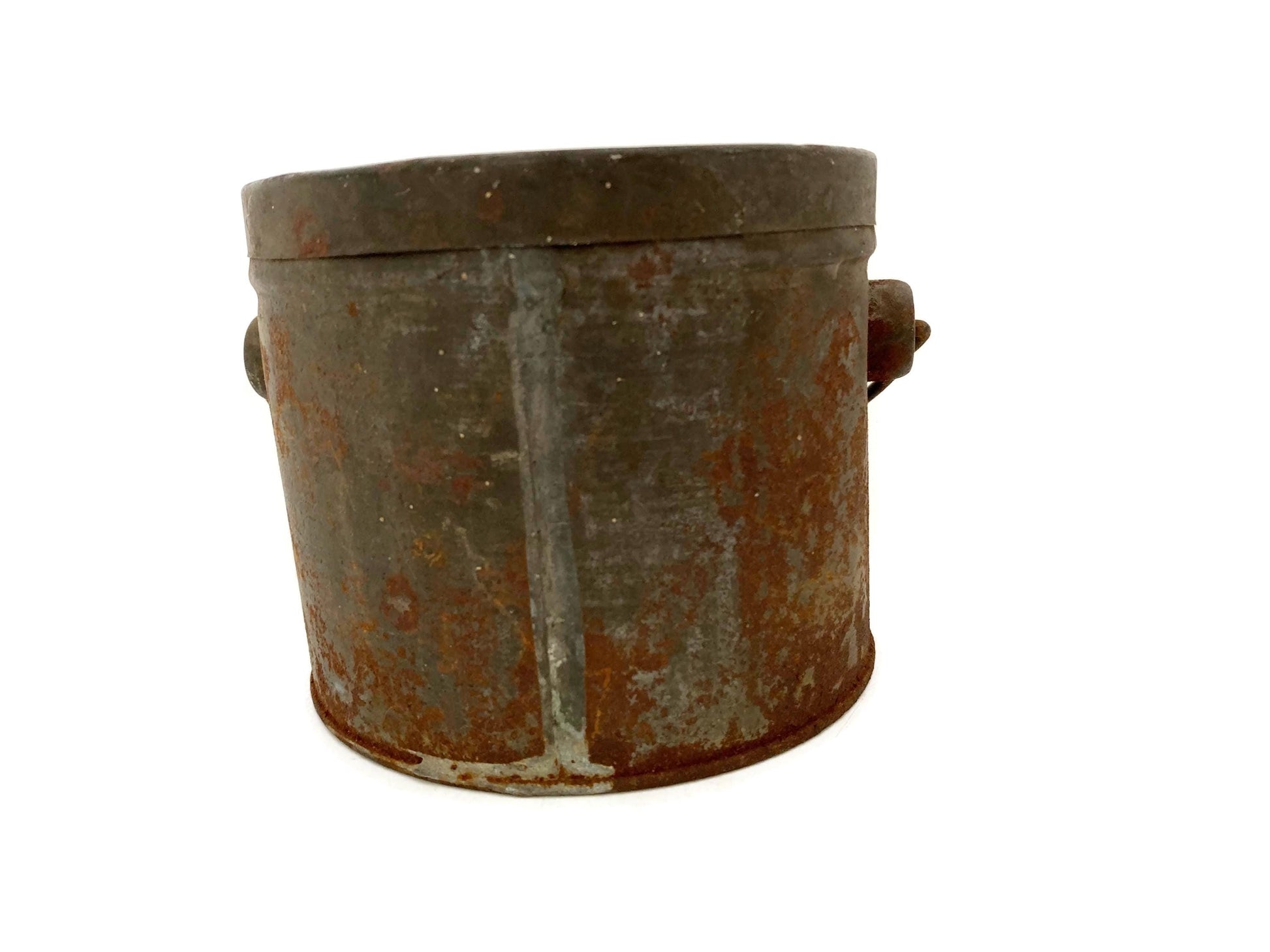 Antique Boston Lard Metal Advertising Can at Duckwells
