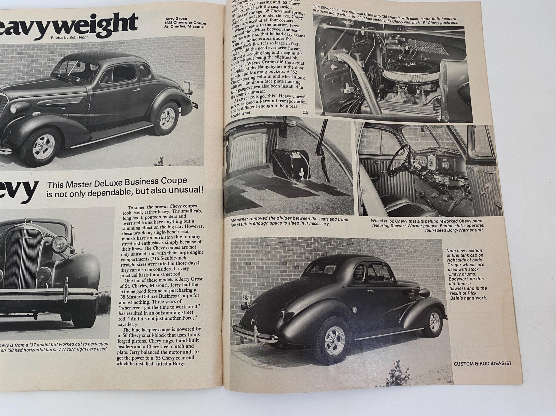 Vintage Rod Ideas Magazine February 1977, Custom Cars at Duckwells
