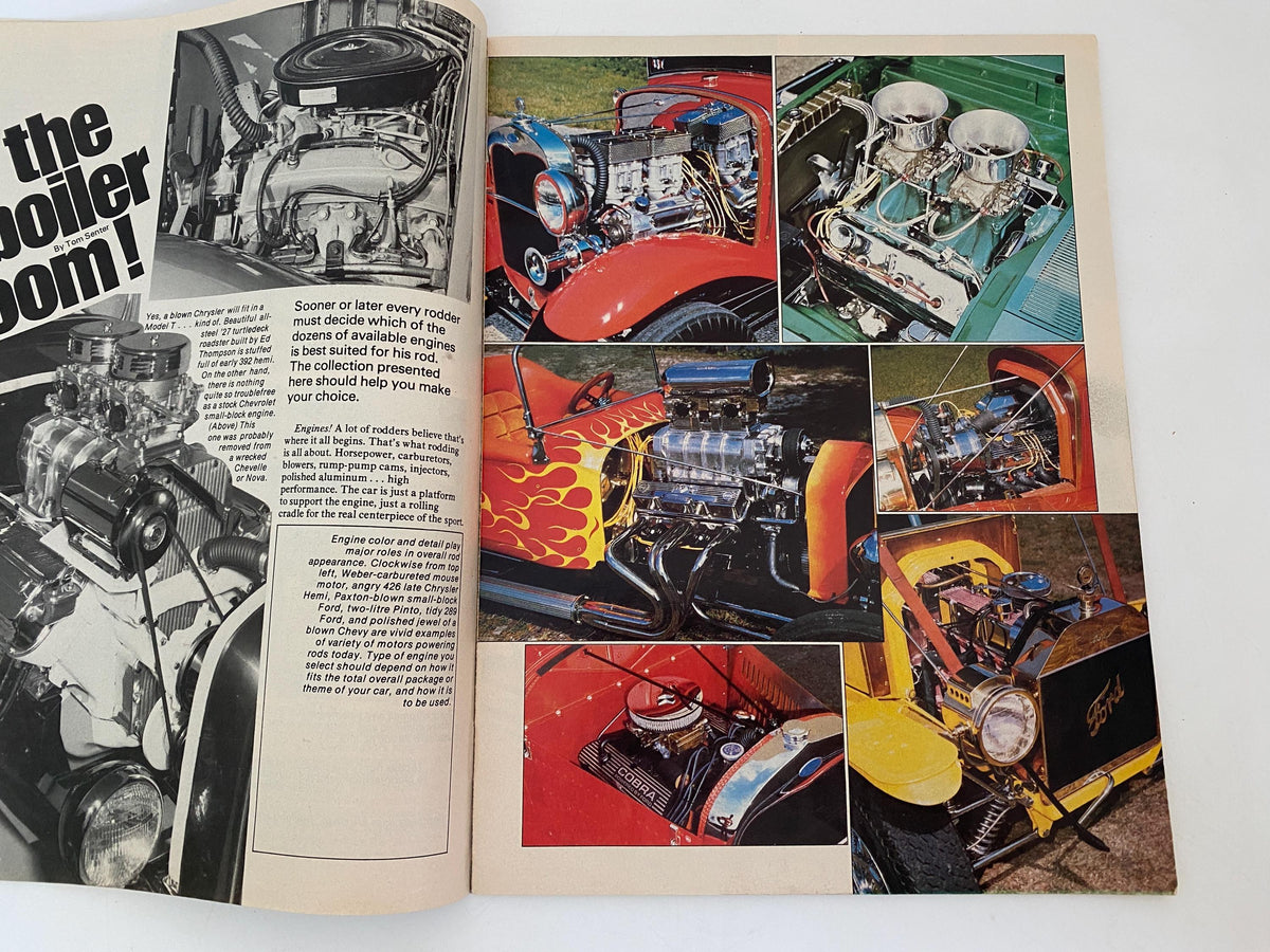 Vintage Rod Ideas Magazine February 1977, Custom Cars at Duckwells