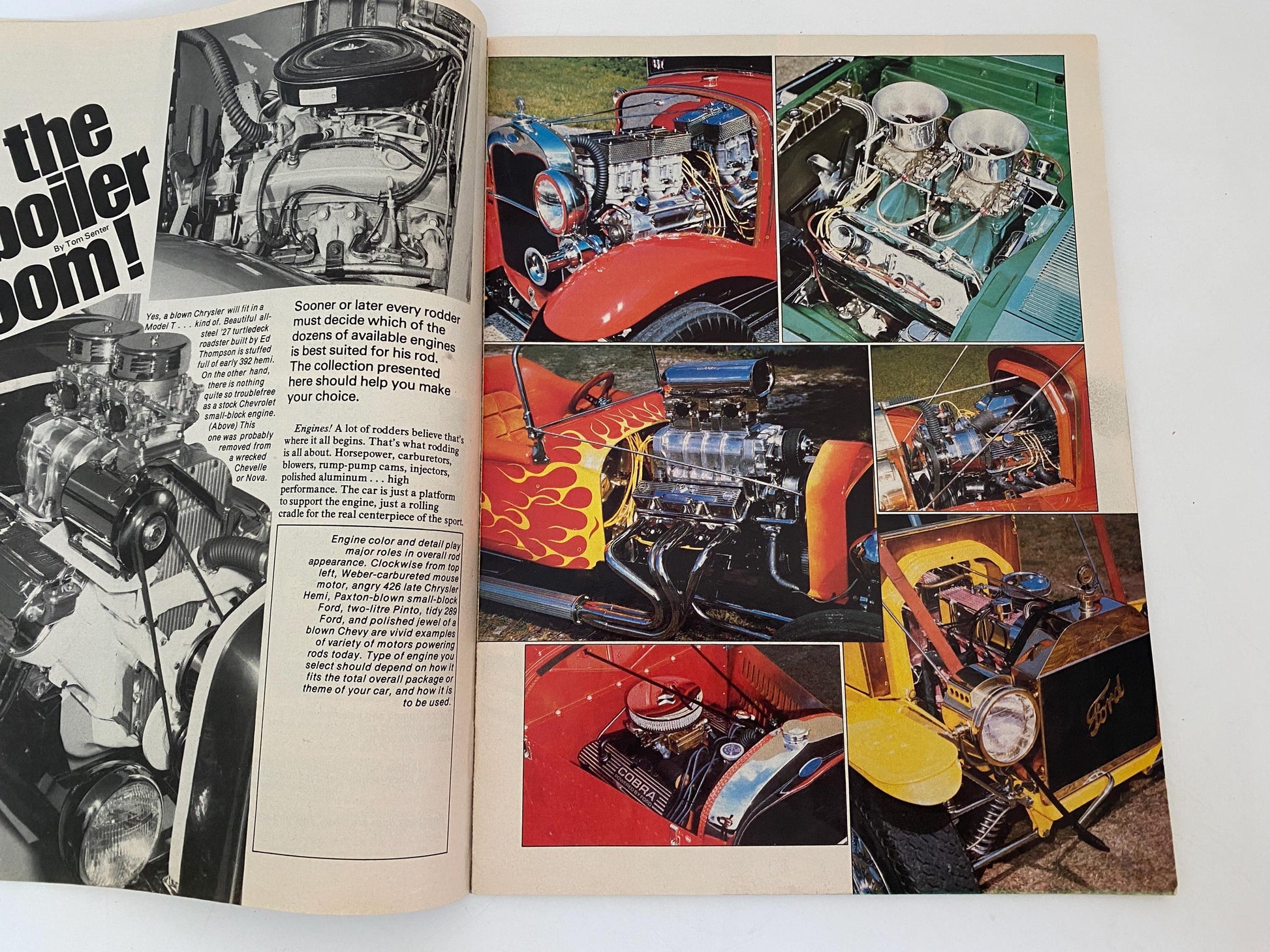 Vintage Rod Ideas Magazine February 1977, Custom Cars at Duckwells
