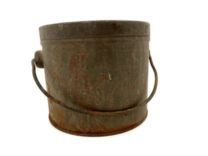 Antique Boston Lard Metal Advertising Can at Duckwells
