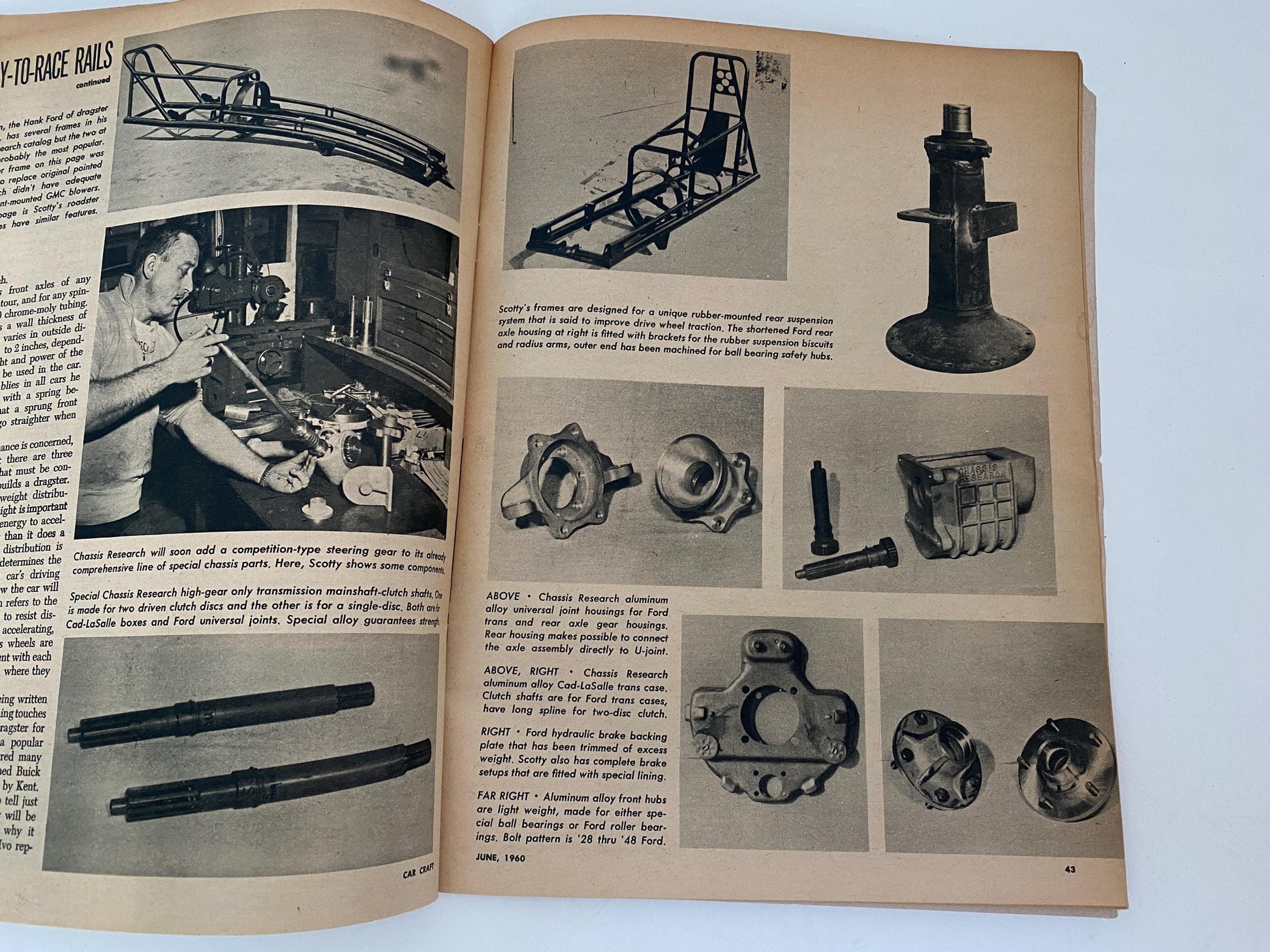 Midcentury Car Craft Magazine June 1960 at Duckwells