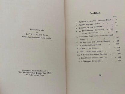 Antique Book, On and Off the Saddle, 1894 First Edition at Duckwells