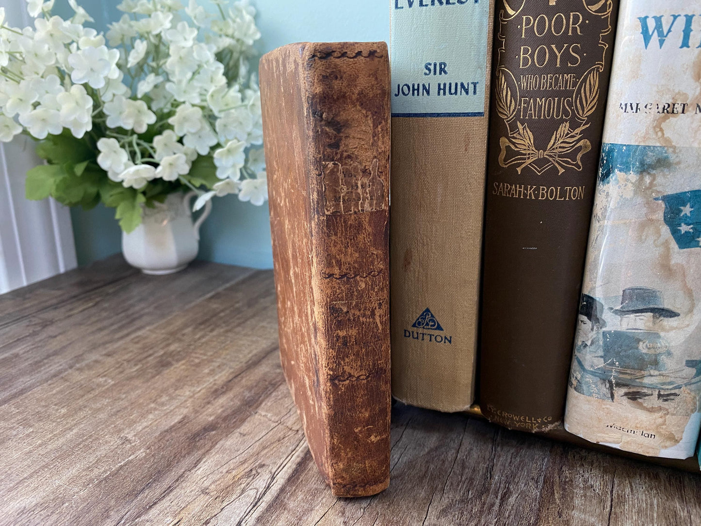 Antique Legal Reference Book, 1794 New Vademecum or Young Clerk's Magazine at Duckwells