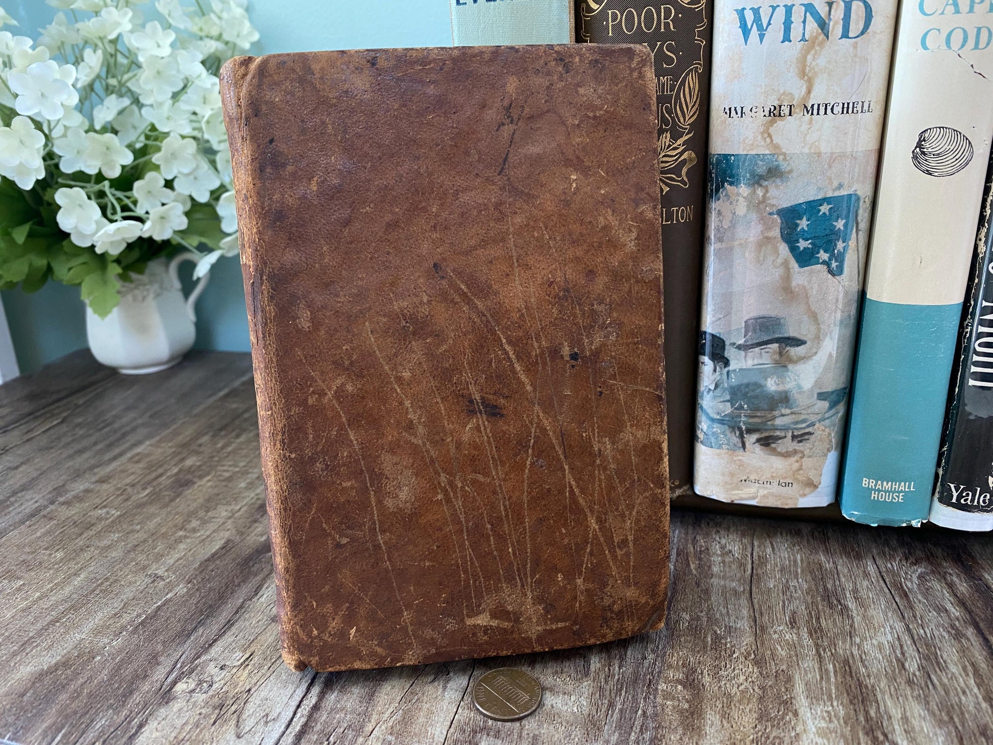 Antique Legal Reference Book, 1794 New Vademecum or Young Clerk's Magazine at Duckwells