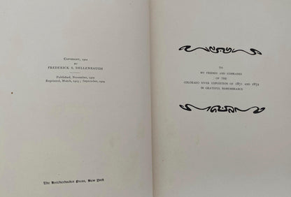 Antique Book, The Romance of the Colorado River at Duckwells