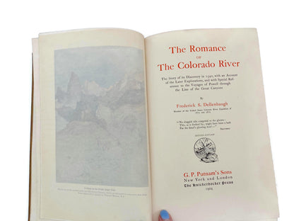 Antique Book, The Romance of the Colorado River at Duckwells