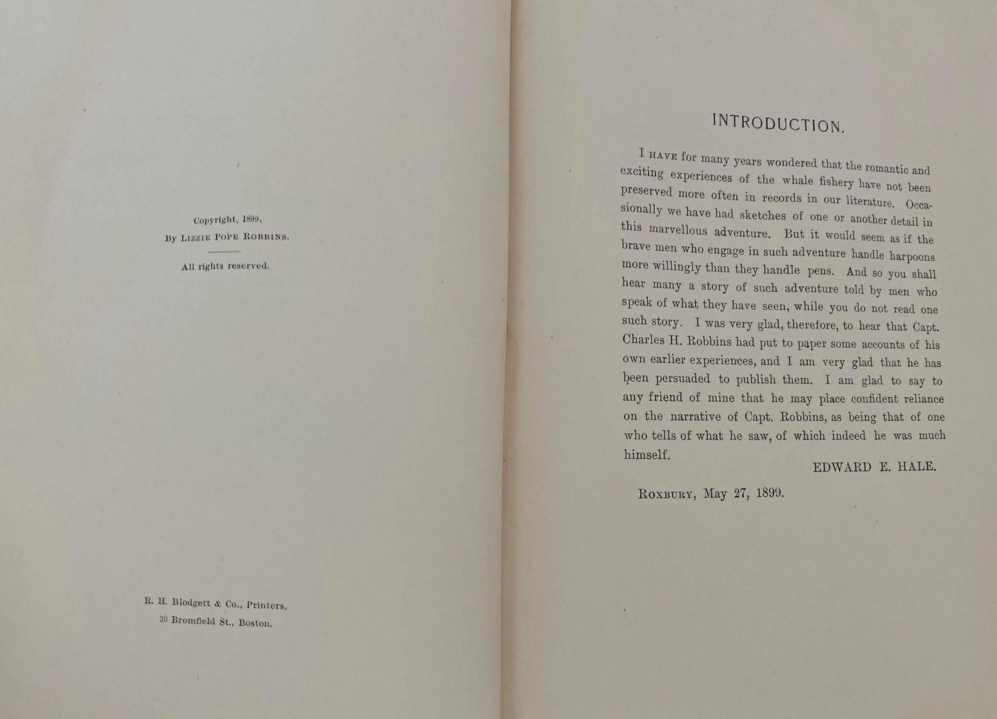 Antique Book, The Gam: Being a Group of Whaling Stories at Duckwells