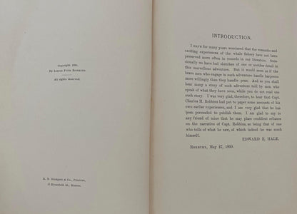 Antique Book, The Gam: Being a Group of Whaling Stories at Duckwells