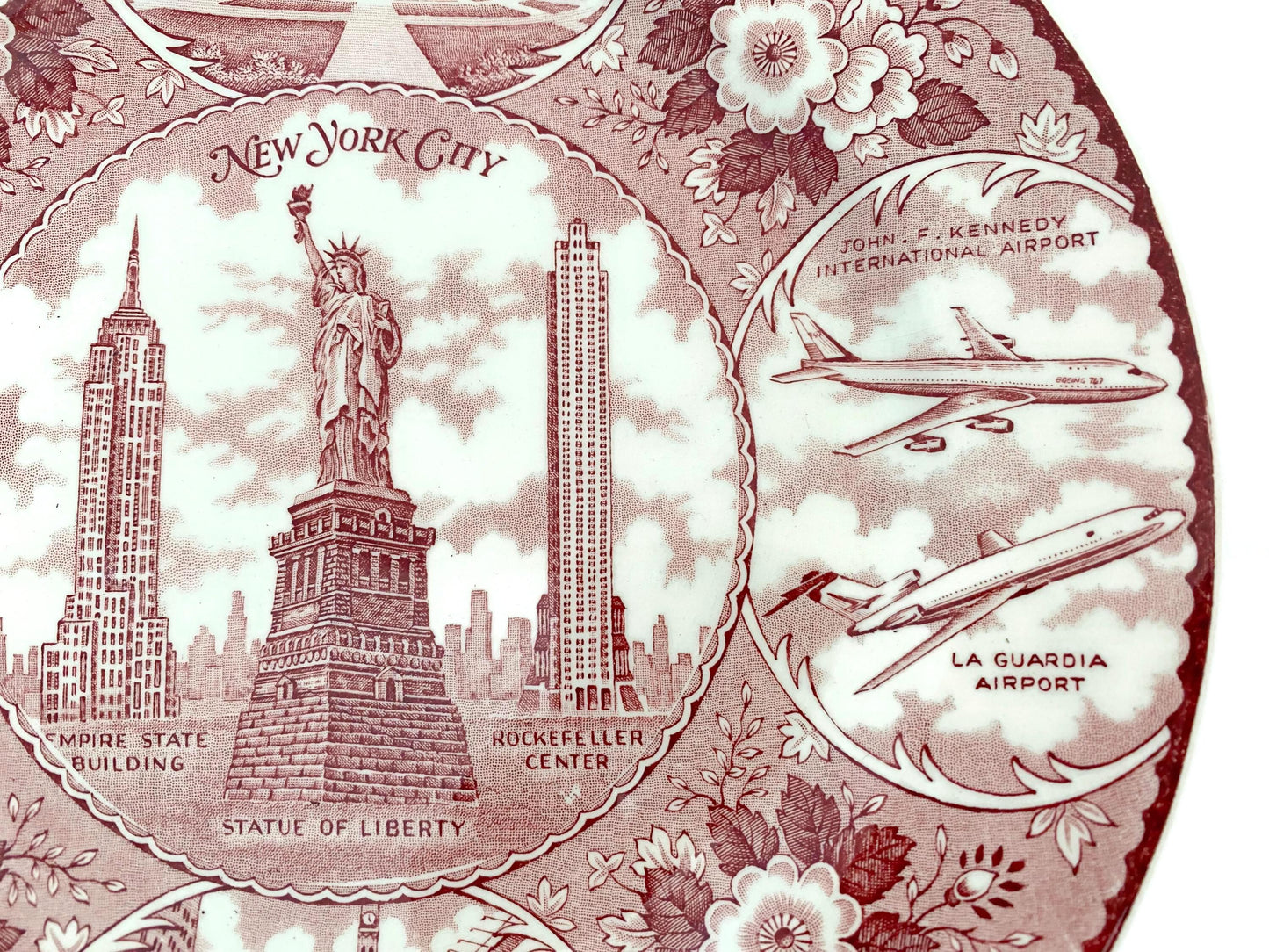 Vintage New York Souvenir Plate