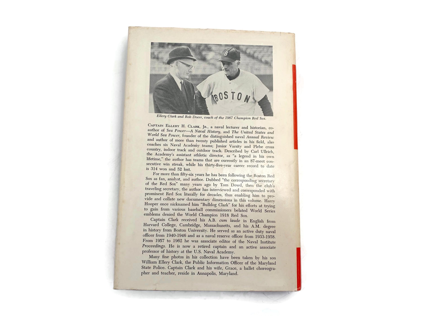 Vintage Boston Red Sox First Edition Book at Duckwells