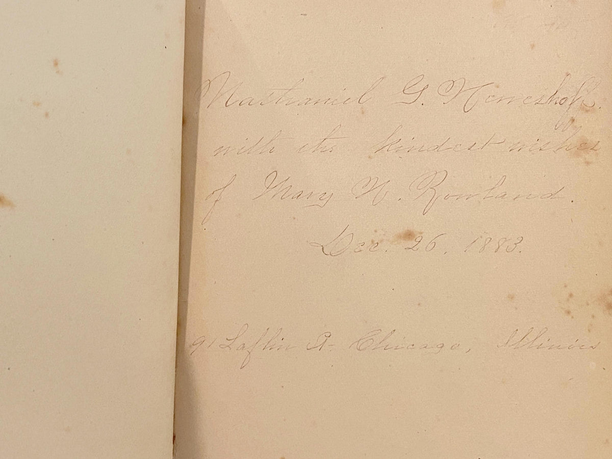 Antique Book, The Vision of Sir Launfal; 1883 at Duckwells
