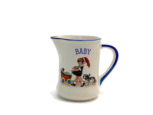 Antique Ceramic Baby Pitcher at Duckwells