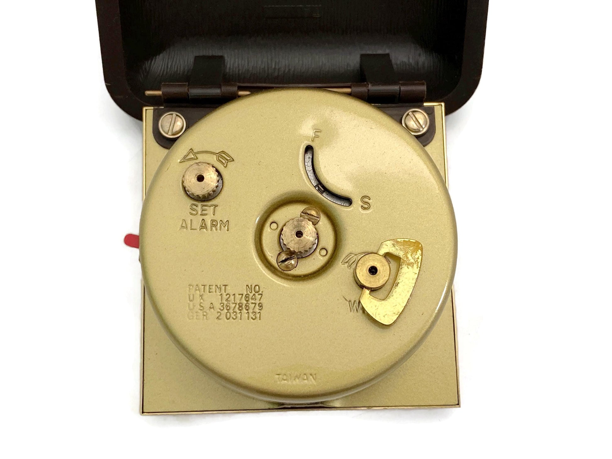 Vintage Travel Alarm Clock at Duckwells