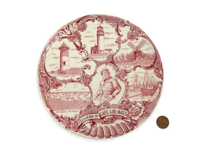 Vintage Cape Cod Massachusetts Plate at Duckwells