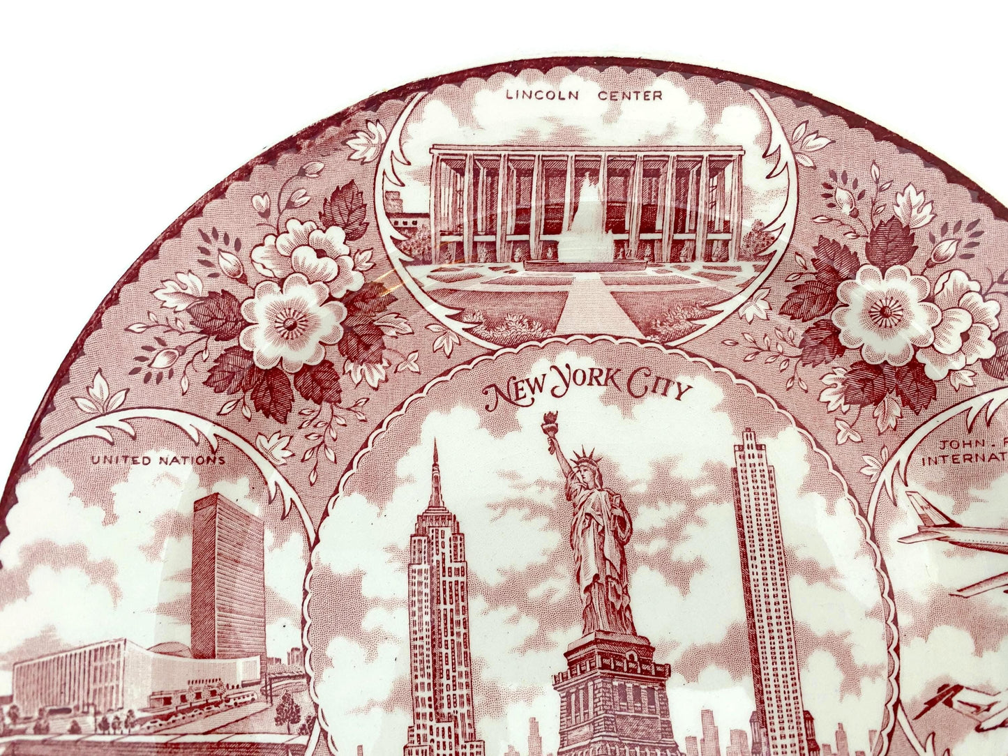Vintage New York Souvenir Plate