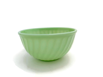 Vintage Fire King Jadeite Swirl 8" Mixing Bowl at Duckwells