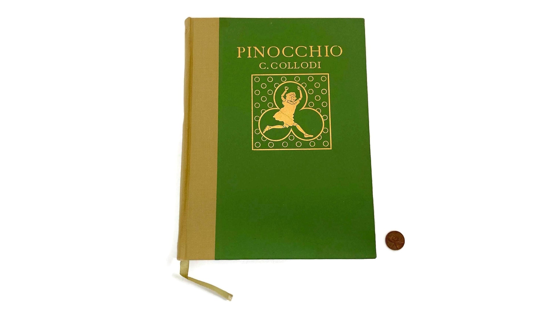 Antique Book, Pinocchio The Story of A Puppet, De Luxe Edition at Duckwells
