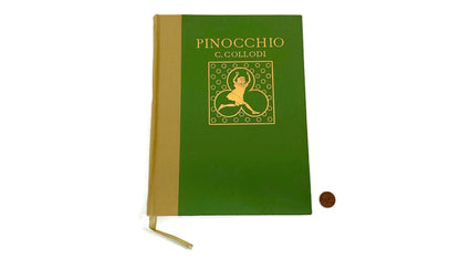 Antique Book, Pinocchio The Story of A Puppet, De Luxe Edition at Duckwells