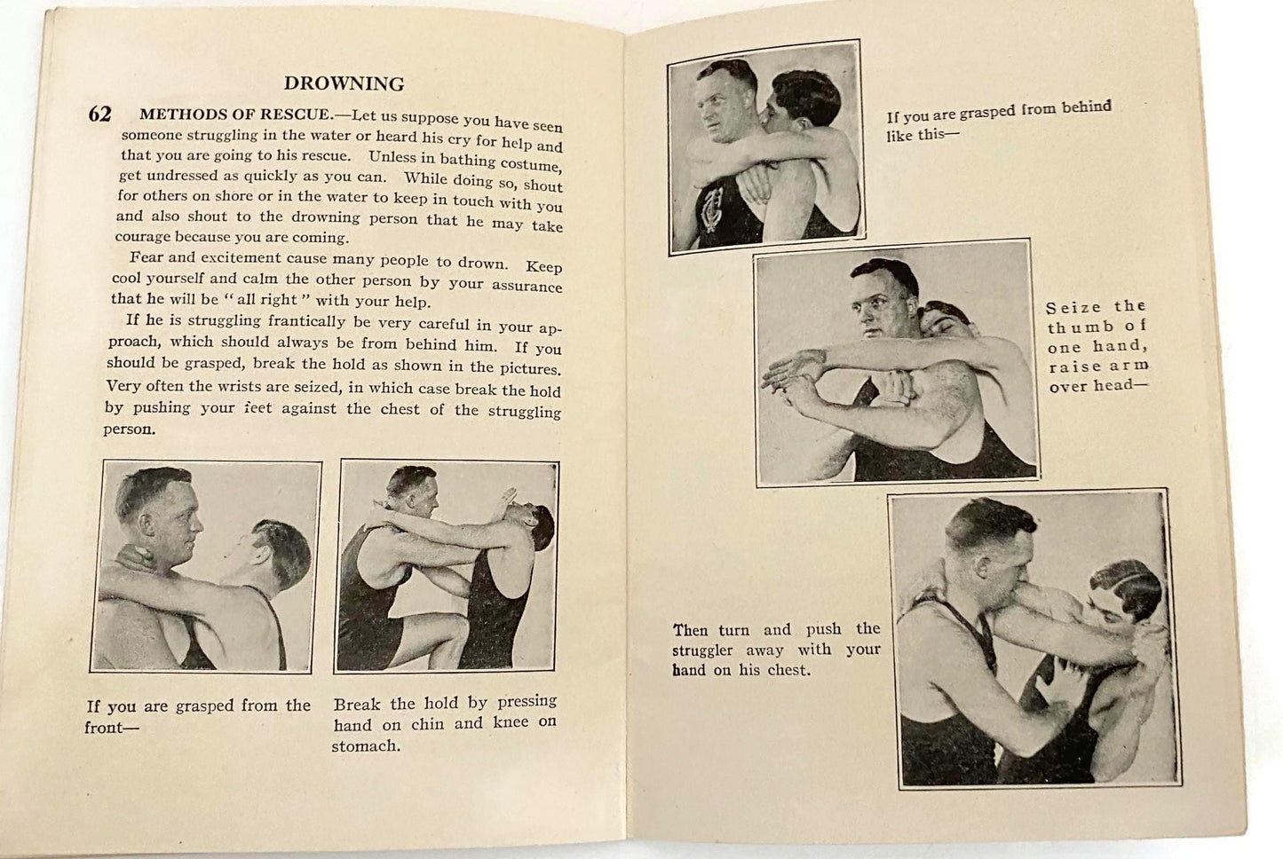 Antique First Aid Booklet circa 1920s at Duckwells