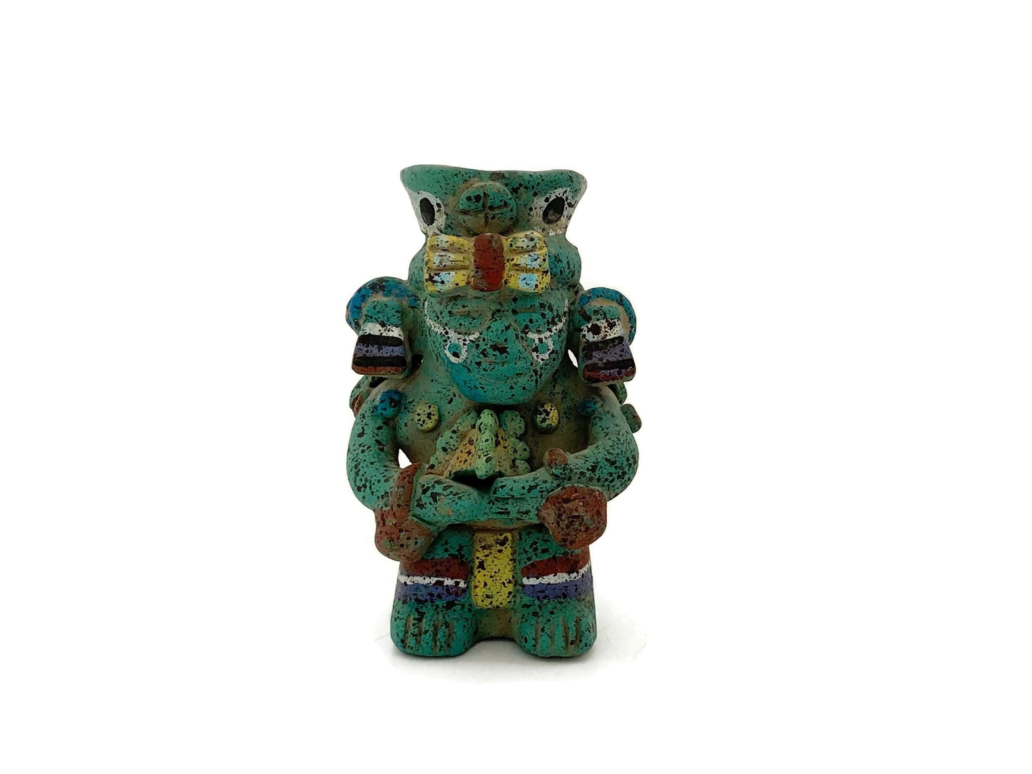Vintage Mayan Aztec Inspired Figurine at Duckwells