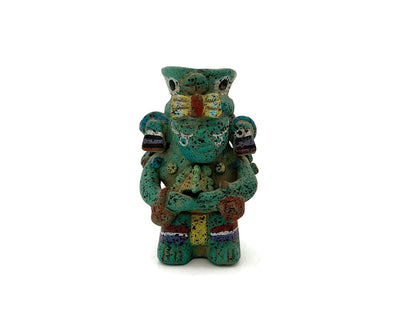 Vintage Mayan Aztec Inspired Figurine at Duckwells