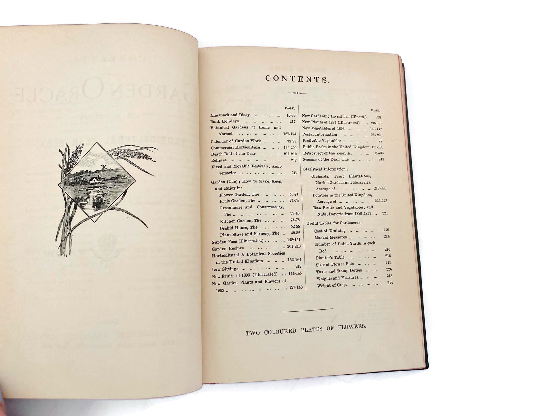 Antique Book, The Garden Oracle and Floricultural Yearbook 1894 at Duckwells