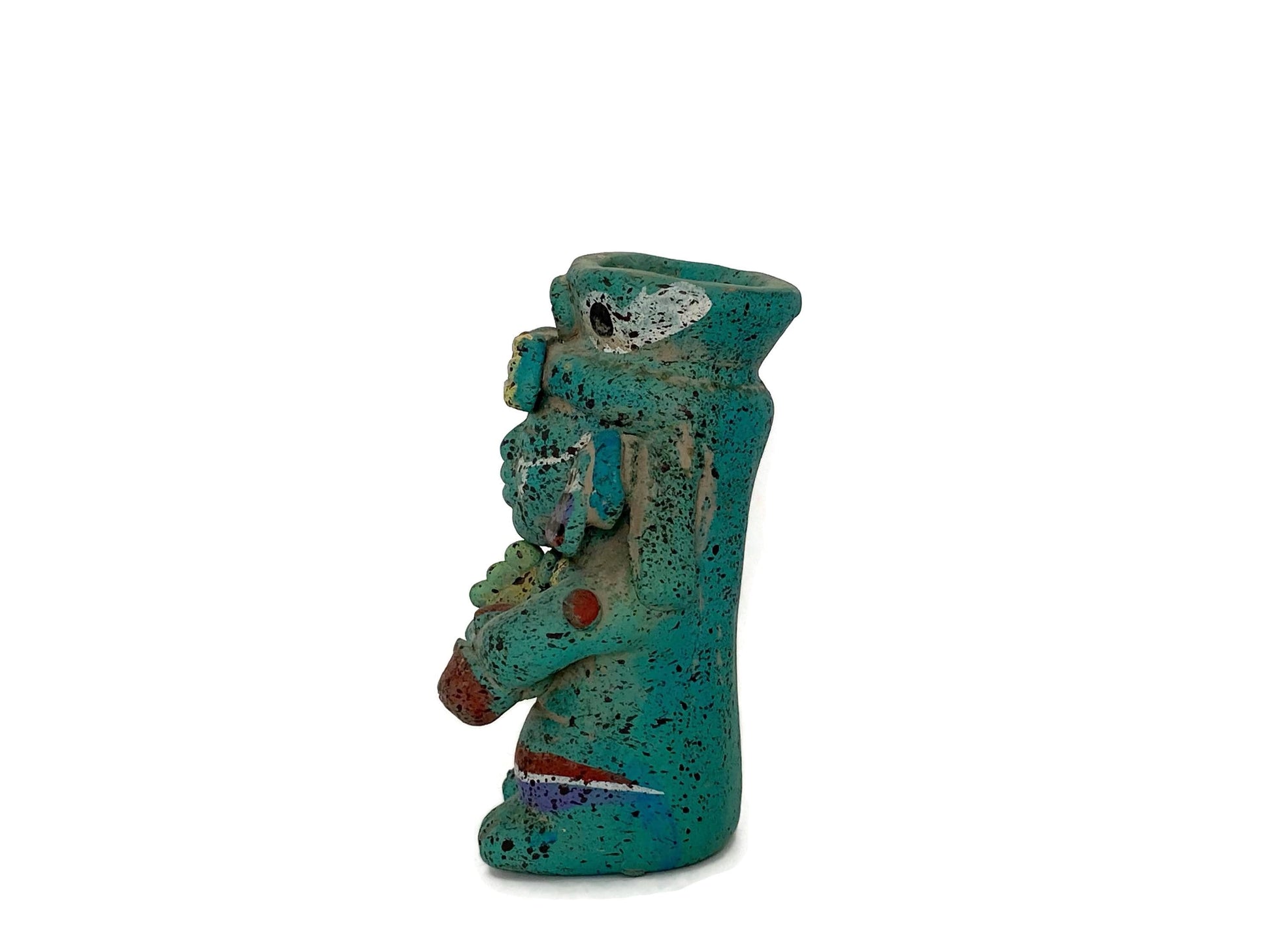 Vintage Mayan Aztec Inspired Figurine at Duckwells