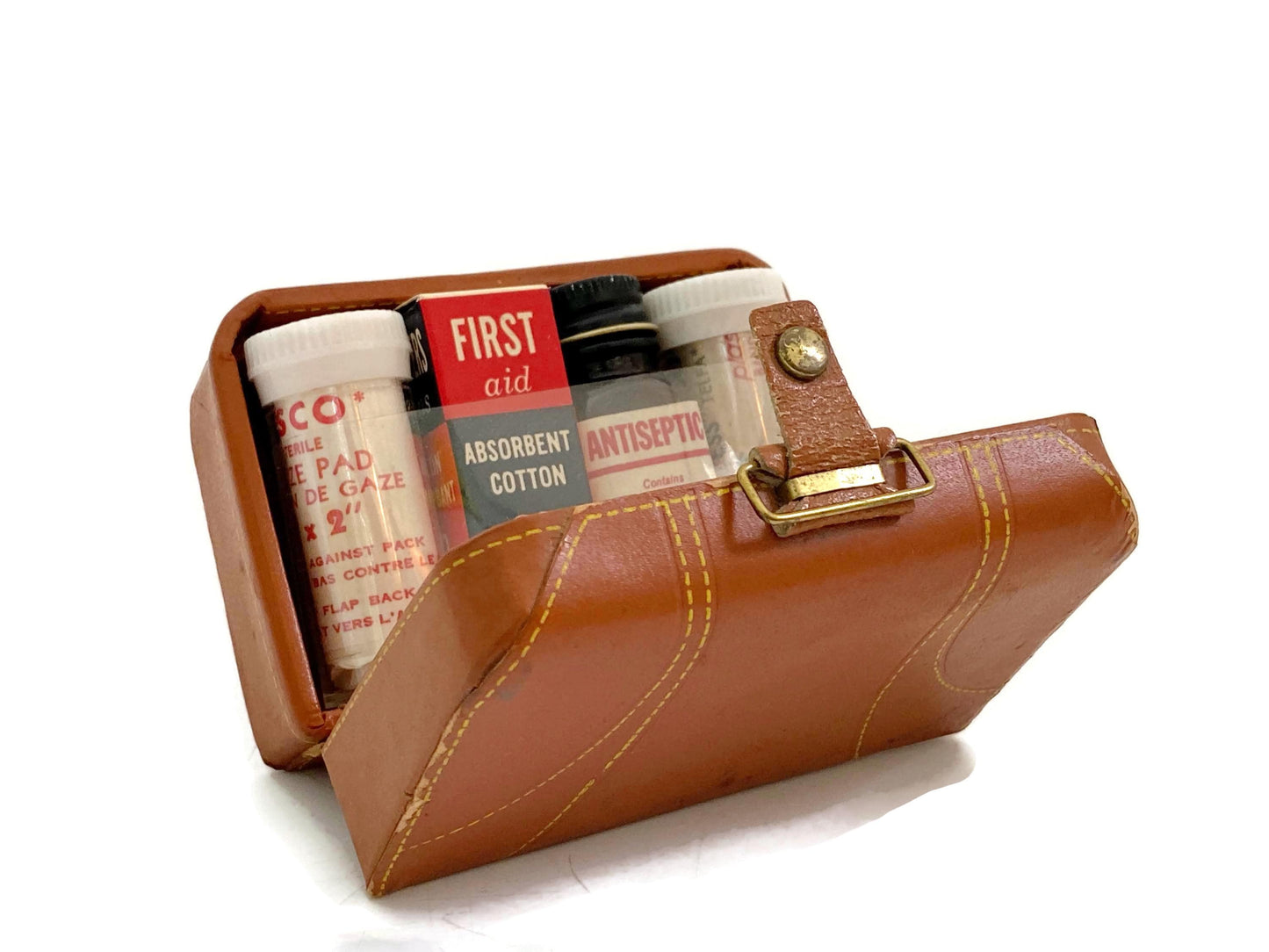 Vintage Miniature Suitcase First Aid Kit at Duckwells