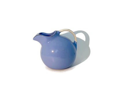 Vintage Ball Pitcher Hall Pottery Royal Rose Medallion at Duckwells