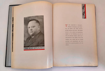 Vintage 1936 Osteoblast Yearbook, Kirksville College of Osteopathy & Surgery at Duckwells