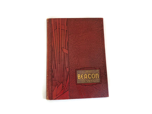 1933 Chelsea Massachusetts High School Yearbook at Duckwells