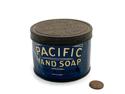 Vintage Pacific Hand Soap Tin at Duckwells