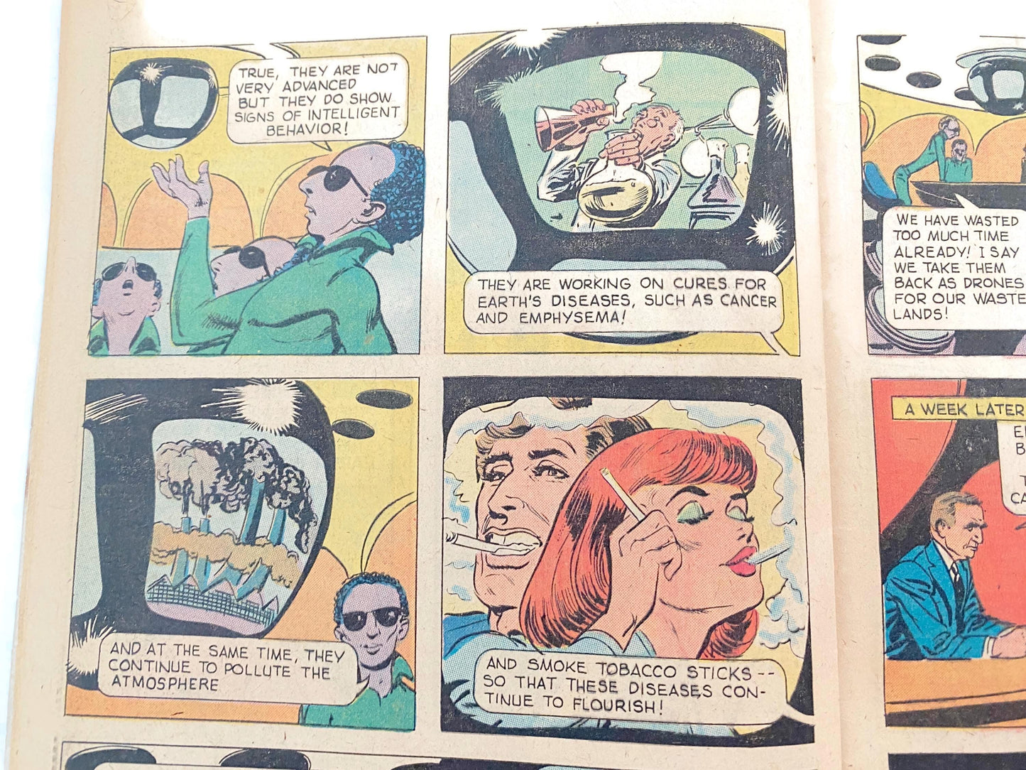 Midcentury UFO Flying Saucers Magazine, January 1977 at Duckwells